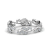 Load image into Gallery viewer, curve-bezel-set-vintage-diamond-band-in-white-gold-FDEWB8346B-NL-WG-GS