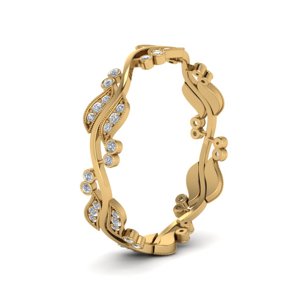 curve-bezel-set-vintage-diamond-band-in-yellow-gold-FDEWB8346B-NL-YG-GS