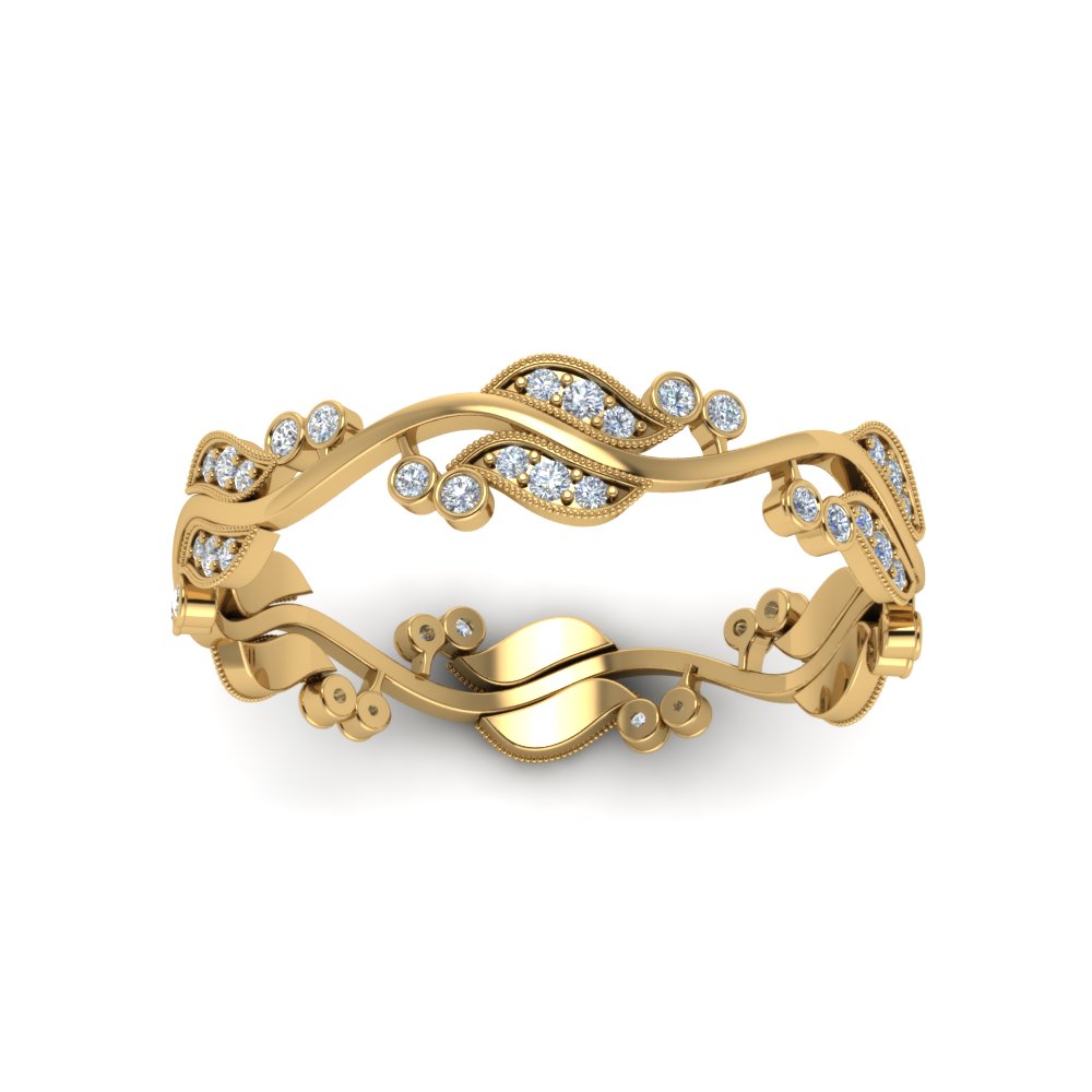 curve-bezel-set-vintage-diamond-band-in-yellow-gold-FDEWB8346B-NL-YG-GS