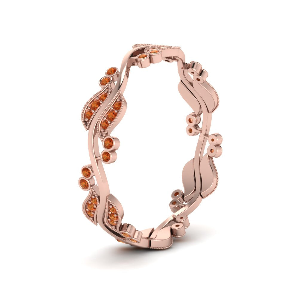 curve-bezel-set-vintage-orange-sapphire-band-in-rose-gold-FDEWB8346BGSAOR-NL-RG-GS