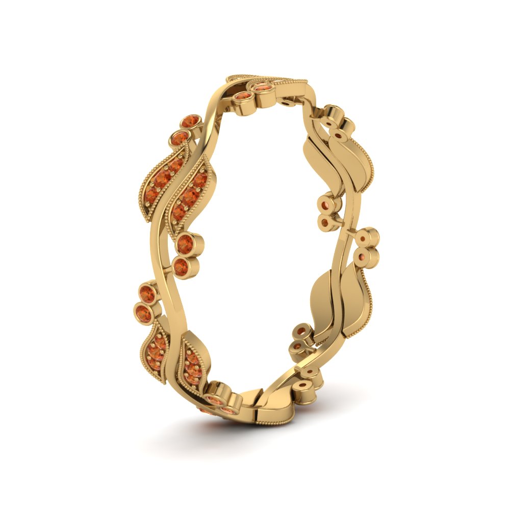 curve-bezel-set-vintage-orange-sapphire-band-in-yellow-gold-FDEWB8346BGSAOR-NL-YG-GS