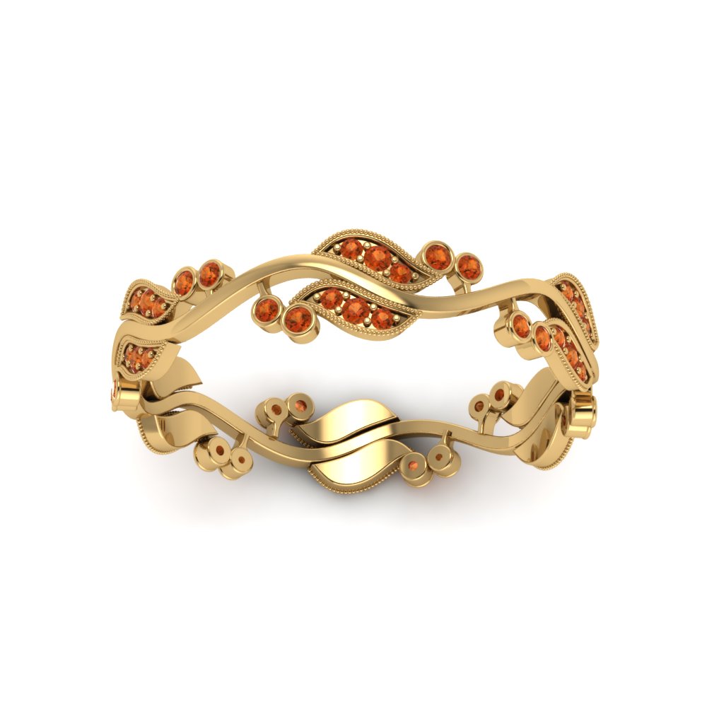 curve-bezel-set-vintage-orange-sapphire-band-in-yellow-gold-FDEWB8346BGSAOR-NL-YG-GS