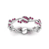 Load image into Gallery viewer, curve-bezel-set-vintage-pink-sapphire-band-in-white-gold-FDEWB8346BGSADRPI-NL-WG-GS