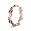 Load image into Gallery viewer, curve-bezel-set-vintage-ruby-band-in-rose-gold-FDEWB8346BGRUDR-NL-RG-GS
