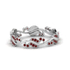 Load image into Gallery viewer, curve-bezel-set-vintage-ruby-band-in-white-gold-FDEWB8346BGRUDR-NL-WG-GS