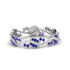 Load image into Gallery viewer, curve-bezel-set-vintage-sapphire-band-in-white-gold-FDEWB8346BGSABL-NL-WG-GS