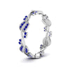 Load image into Gallery viewer, curve-bezel-set-vintage-sapphire-band-in-white-gold-FDEWB8346BGSABL-NL-WG-GS