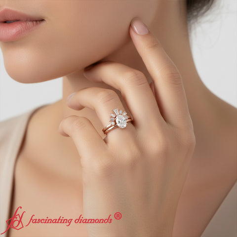 curved-baguette-band-with-halo-lab-diamond-ring-rose-gold-fdens9359-model