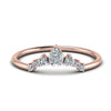 Load image into Gallery viewer, curved-band-for-solitaire-diamond-ring-in-rose-gold-FD123941B-NL-RG.jpg