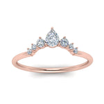 Load image into Gallery viewer, curved-band-for-solitaire-diamond-ring-in-rose-gold-FD123941B-NL-RG.jpg
