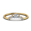 Load image into Gallery viewer, curved-band-for-solitaire-diamond-ring-in-yellow-gold-FD123941B-NL-YG.jpg
