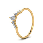 Load image into Gallery viewer, curved-band-for-solitaire-diamond-ring-in-yellow-gold-FD123941B-NL-YG.jpg
