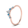 Load image into Gallery viewer, curved-band-for-solitaire-diamond-ring-with-blue-topaz-in-rose-gold-FD123941BGICBLTO-NL-RG.jpg