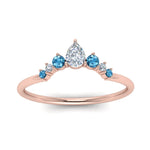 Load image into Gallery viewer, curved-band-for-solitaire-diamond-ring-with-blue-topaz-in-rose-gold-FD123941BGICBLTO-NL-RG.jpg
