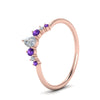 Load image into Gallery viewer, curved-band-for-solitaire-diamond-ring-with-blue-topaz-in-rose-gold-FD123941BGVITO-NL-RG.jpg