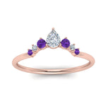 Load image into Gallery viewer, curved-band-for-solitaire-diamond-ring-with-blue-topaz-in-rose-gold-FD123941BGVITO-NL-RG.jpg

