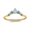 Load image into Gallery viewer, curved-band-for-solitaire-diamond-ring-with-blue-topaz-in-yellow-gold-FD123941BGICBLTO-NL-YG.jpg