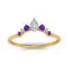 Load image into Gallery viewer, curved-band-for-solitaire-diamond-ring-with-blue-topaz-in-yellow-gold-FD123941BGVITO-NL-YG.jpg