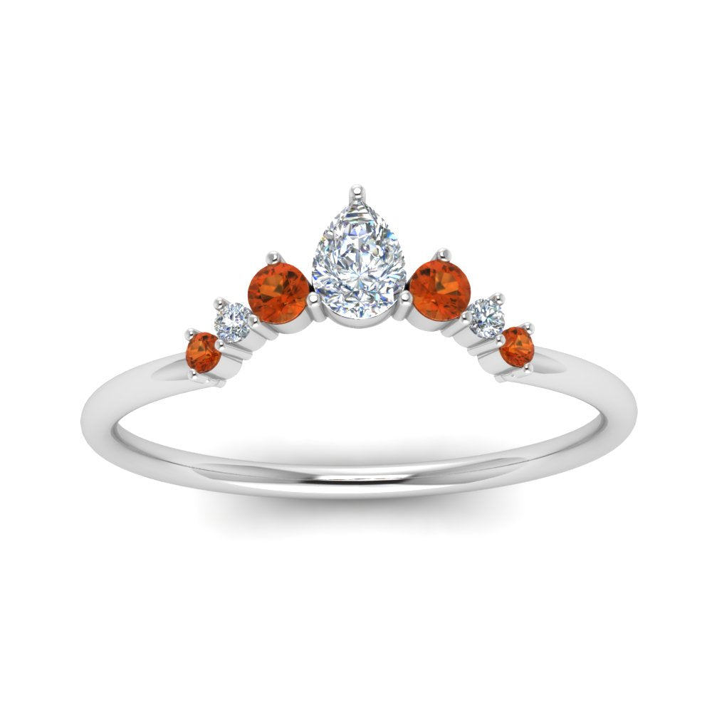 curved-band-for-solitaire-diamond-ring-with-orange-sapphire-in-white-gold-FD123941BGSAOR-NL-WG.jpg