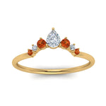 Load image into Gallery viewer, curved-band-for-solitaire-diamond-ring-with-orange-sapphire-in-yellow-gold-FD123941BGSAOR-NL-YG.jpg
