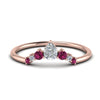 Load image into Gallery viewer, curved-band-for-solitaire-diamond-ring-with-pink-sapphire-in-rose-gold-FD123941BGSADRPI-NL-RG.jpg