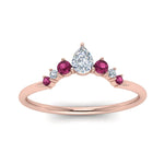 Load image into Gallery viewer, curved-band-for-solitaire-diamond-ring-with-pink-sapphire-in-rose-gold-FD123941BGSADRPI-NL-RG.jpg
