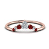 Load image into Gallery viewer, curved-band-for-solitaire-diamond-ring-with-ruby-in-rose-gold-FD123941BGRUDR-NL-RG.jpg