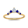 Load image into Gallery viewer, curved-band-for-solitaire-diamond-ring-with-sapphire-in-yellow-gold-FD123941BGSABL-NL-YG.jpg