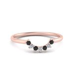 Load image into Gallery viewer, curved-band-for-solitaire-ring-with-black-diamond-in-rose-gold-FD9480RORGBLACK-NL-RG.jpg
