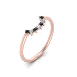 Load image into Gallery viewer, curved-band-for-solitaire-ring-with-black-diamond-in-rose-gold-FD9480RORGBLACK-NL-RG.jpg
