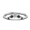 Load image into Gallery viewer, curved-band-for-solitaire-ring-with-black-diamond-in-white-gold-FD123941BGBLACK-NL-WG.jpg