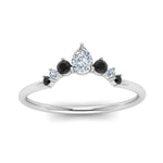 Load image into Gallery viewer, curved-band-for-solitaire-ring-with-black-diamond-in-white-gold-FD123941BGBLACK-NL-WG.jpg
