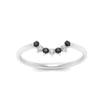 Load image into Gallery viewer, curved-band-for-solitaire-ring-with-black-diamond-in-white-gold-FD9480RORGBLACK-NL-WG.jpg
