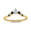 Load image into Gallery viewer, curved-band-for-solitaire-ring-with-black-diamond-in-yellow-gold-FD123941BGBLACK-NL-YG.jpg