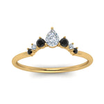 Load image into Gallery viewer, curved-band-for-solitaire-ring-with-black-diamond-in-yellow-gold-FD123941BGBLACK-NL-YG.jpg
