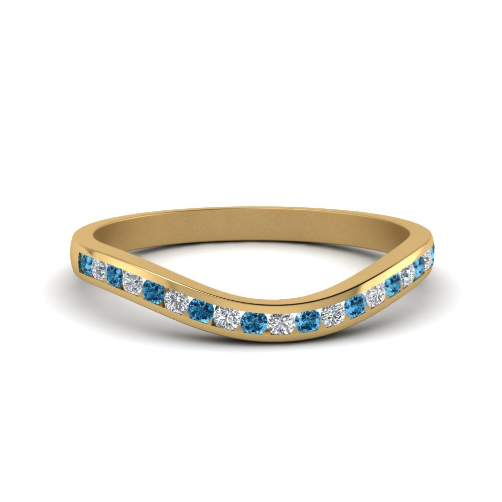 Curved Matching Band For Ring