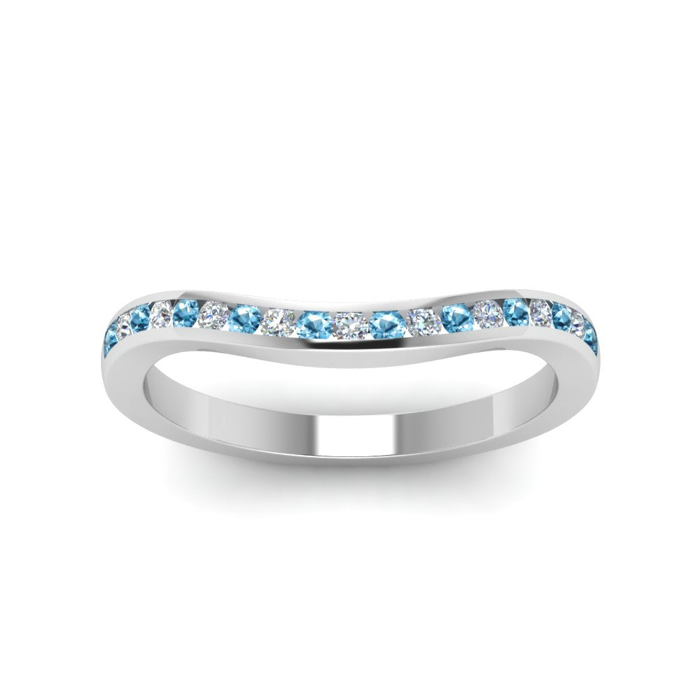 Curved Matching Band For Ring