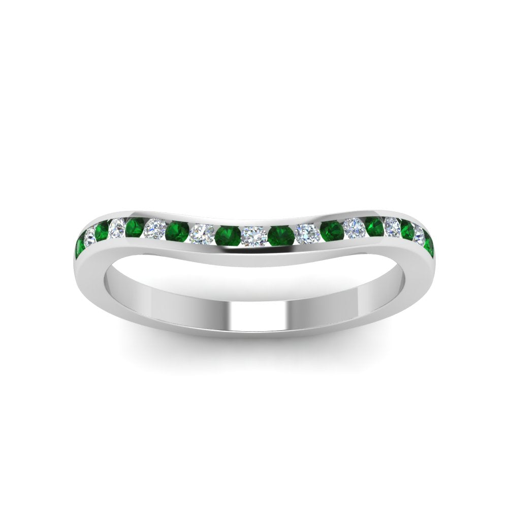 Curved Matching Band For Ring