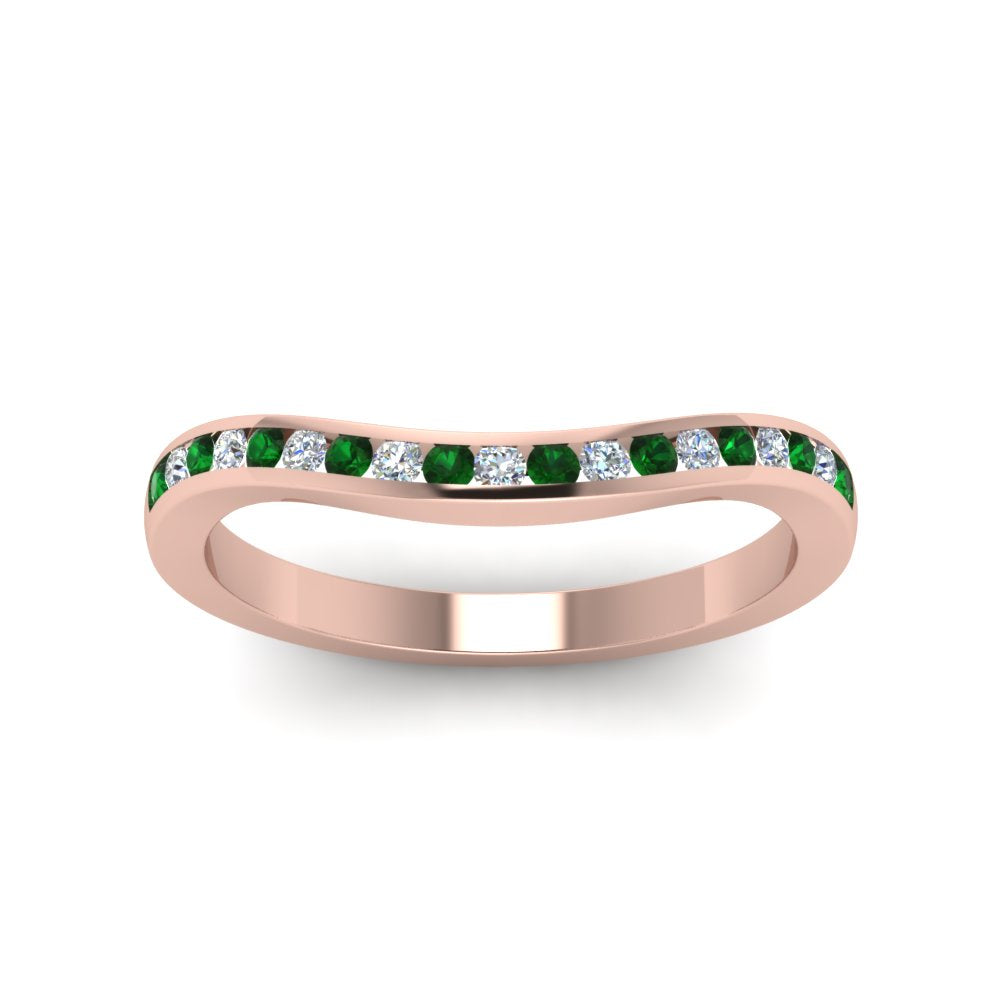 Curved Matching Band For Ring