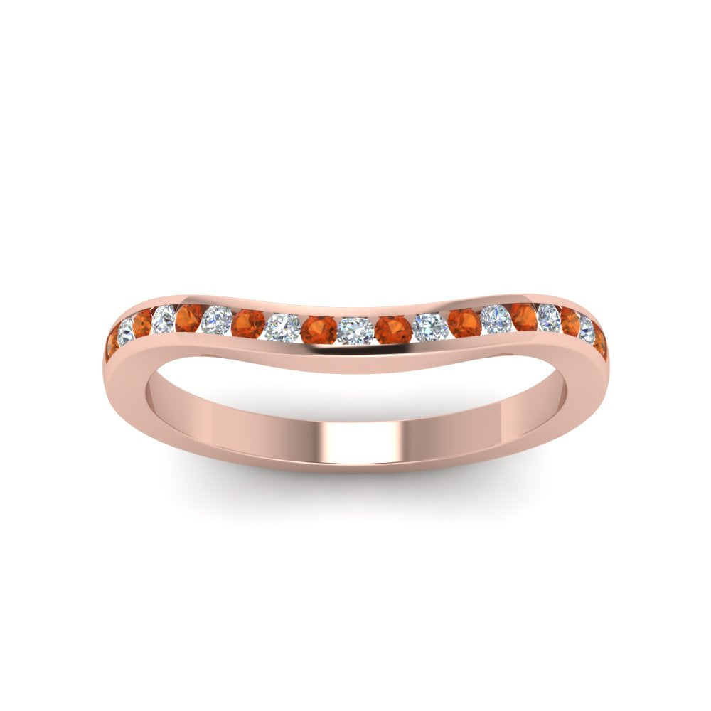 Curved Matching Band For Ring