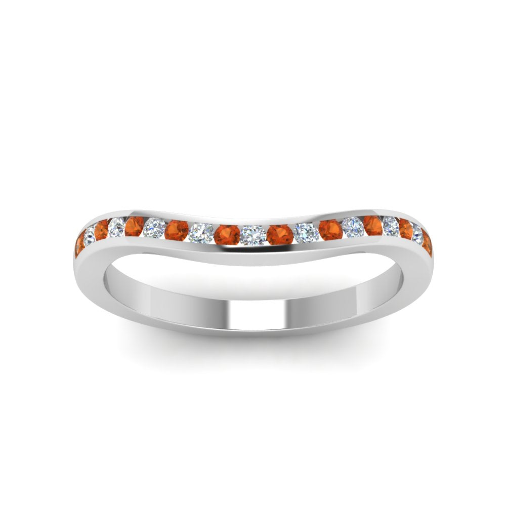 Curved Matching Band For Ring