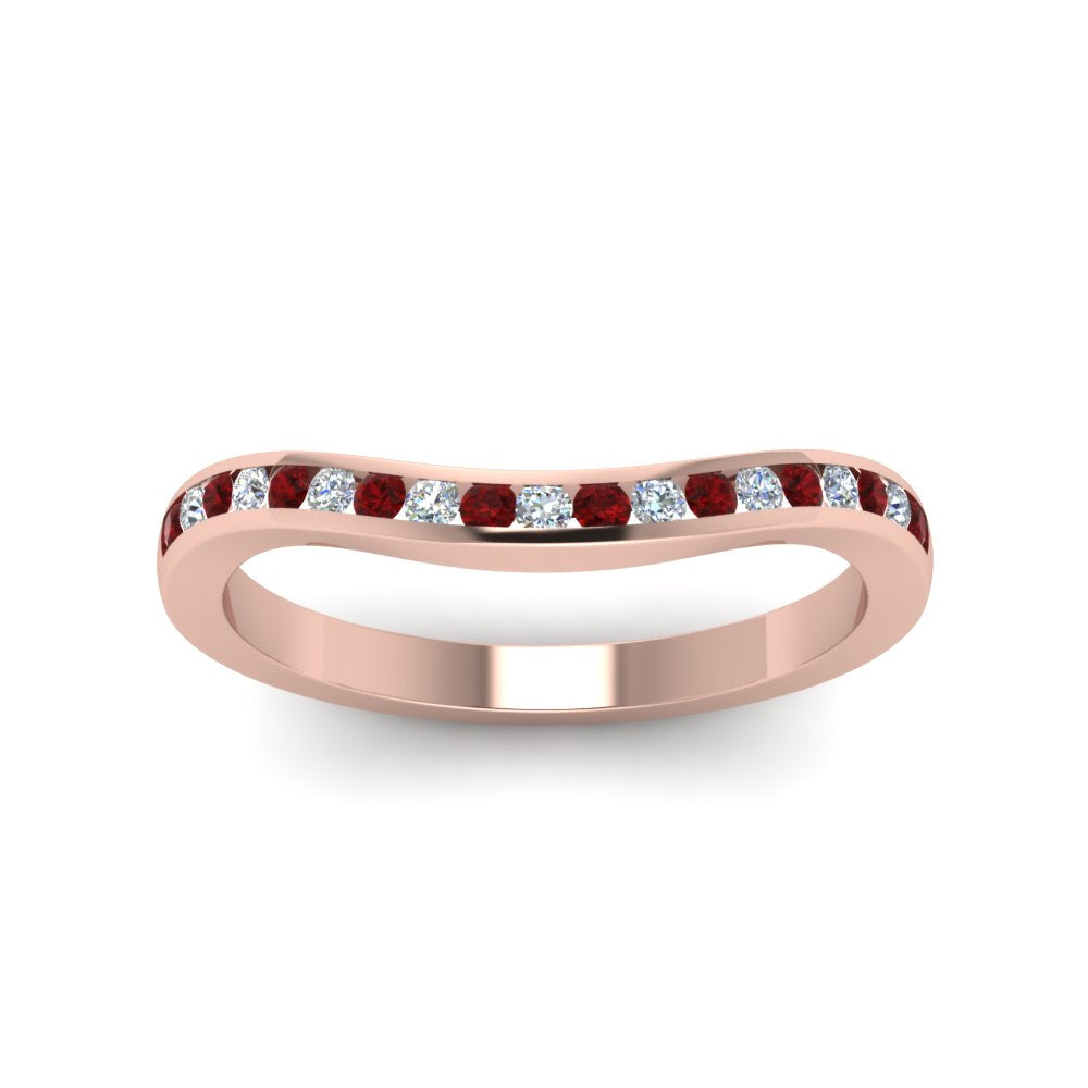 Curved Matching Band For Ring