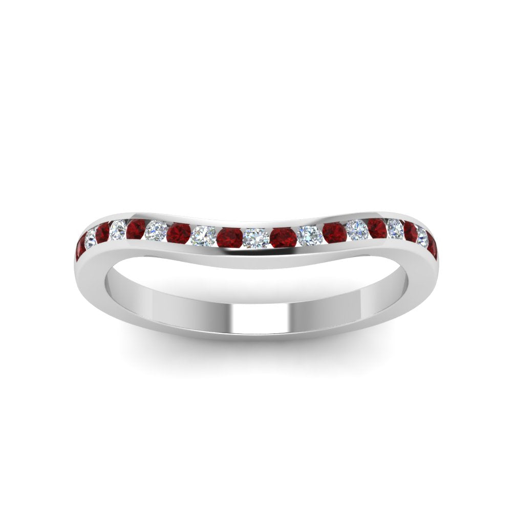 Curved Matching Band For Ring