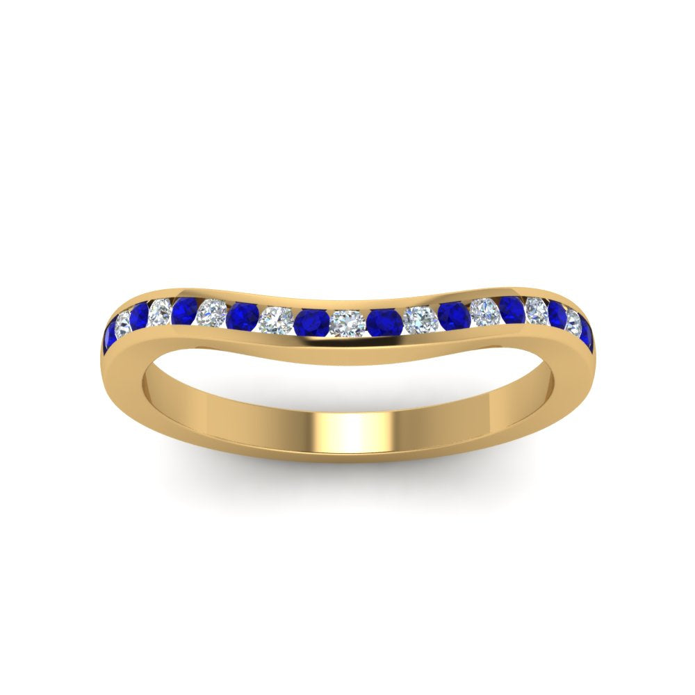 Curved Matching Band For Ring