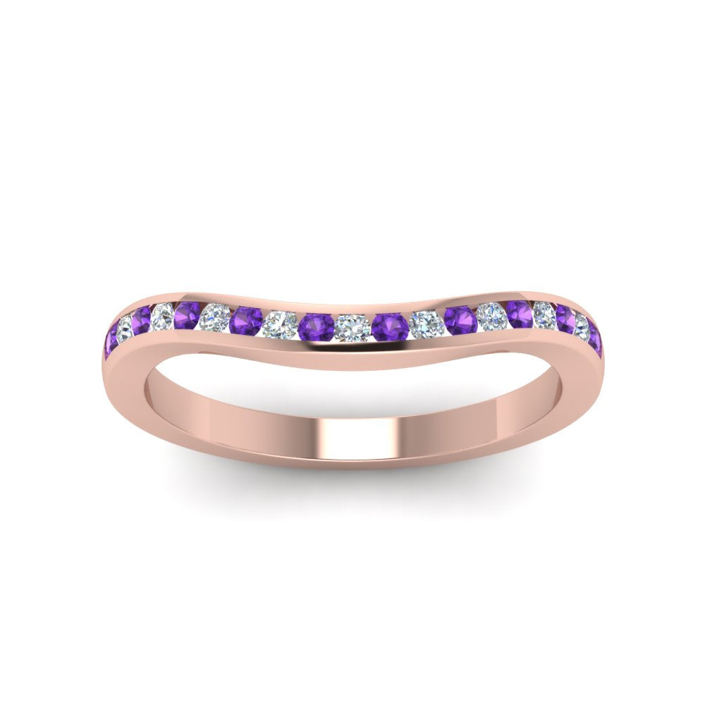 Curved Matching Band For Ring