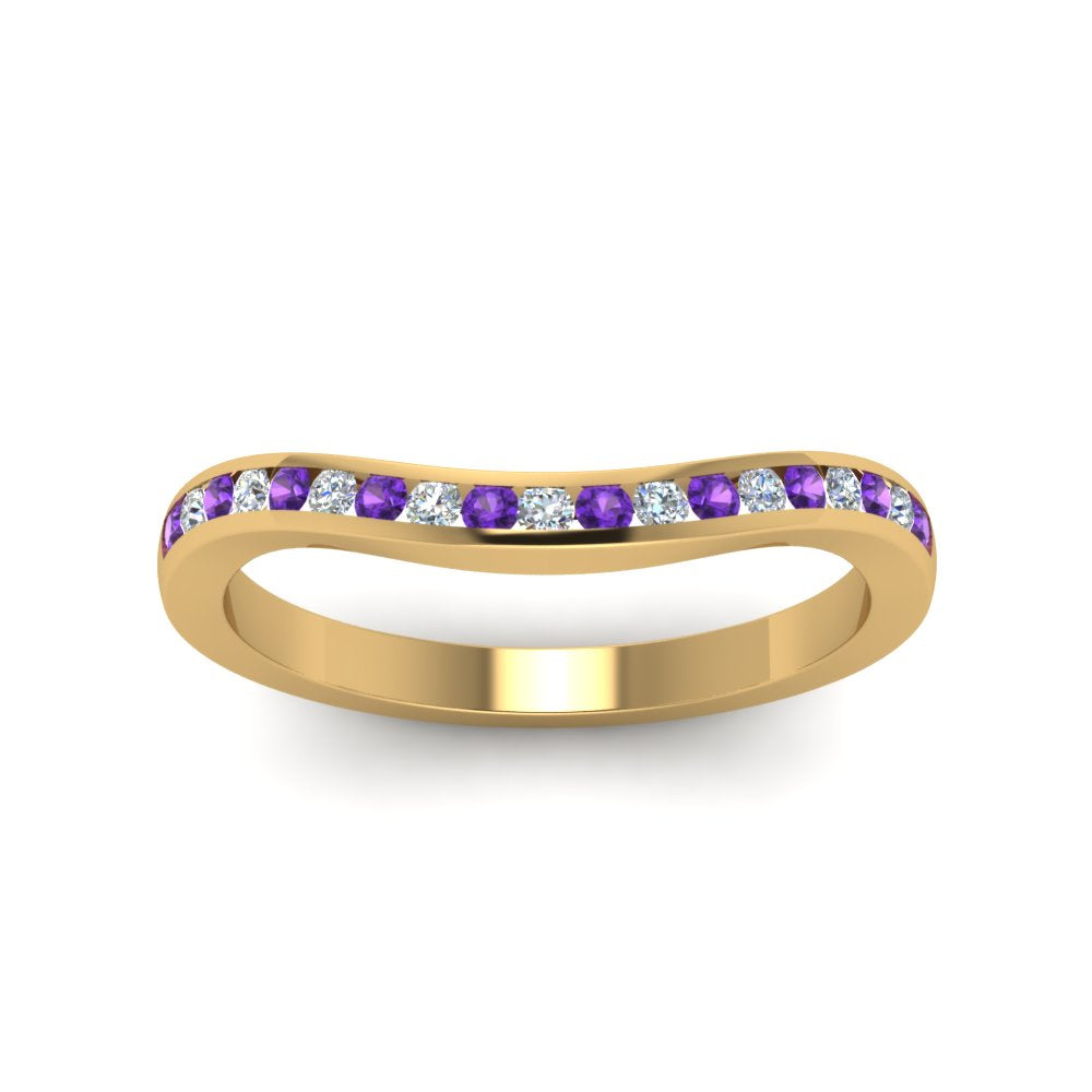 Curved Matching Band For Ring