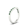 Load image into Gallery viewer, curved-channel-emerald-women-matching-band-in-white-gold-fdens2255bgemgrangle2-nl-wg-ws2.jpg