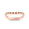 Load image into Gallery viewer, curved-channel-orange-sapphire-women-matching-band-in-rose-gold-fdens2255bgsaorangle5-nl-rg-ws2.jpg