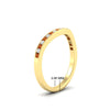 Load image into Gallery viewer, curved-channel-orange-sapphire-women-matching-band-in-yellow-gold-fdens2255bgsaorangle2-nl-yg-ws2-hw.jpg