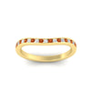 Load image into Gallery viewer, curved-channel-orange-sapphire-women-matching-band-in-yellow-gold-fdens2255bgsaorangle5-nl-yg-ws2.jpg